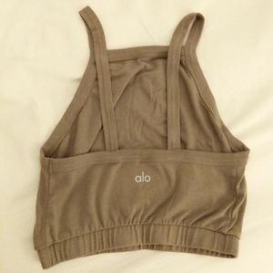 Taupe Alo Yoga Tank in XS